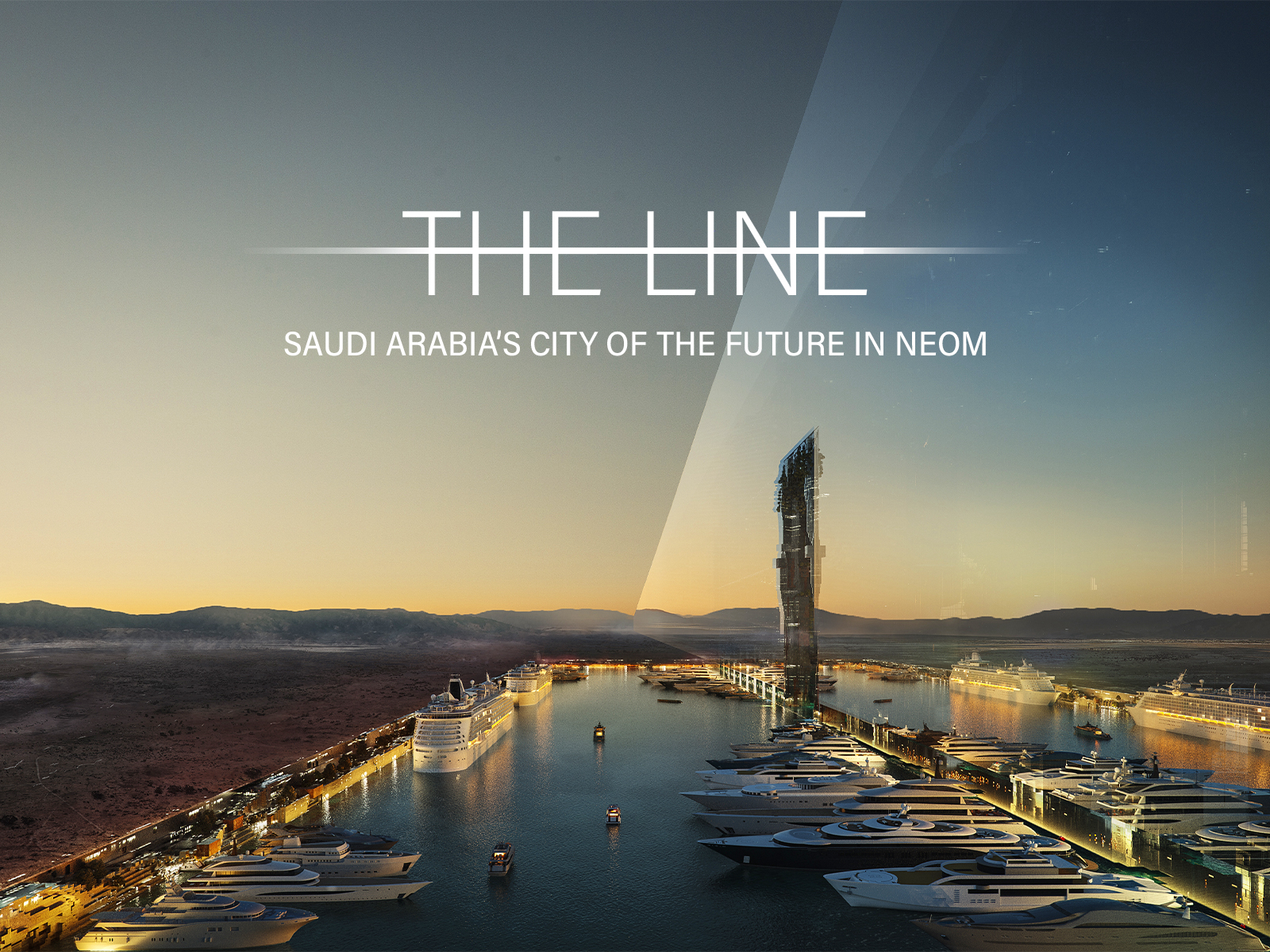 'The Line' Saudi Arabia's City of the Future in NEOM